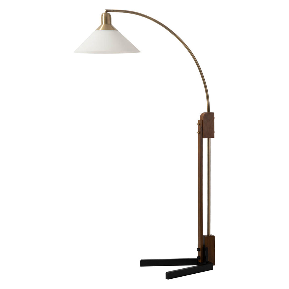 Nova Of CA - Melmar Chairside Arc Floor Lamp