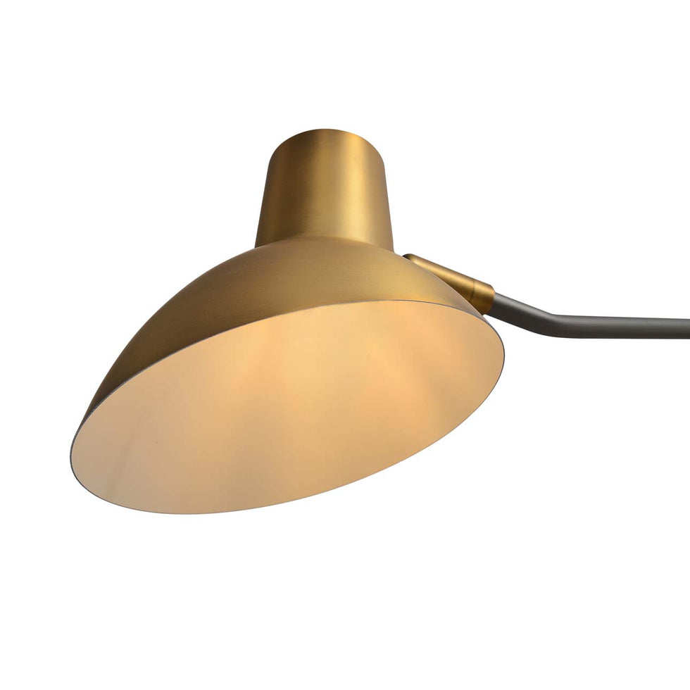 Nova Of CA - Swing Wall Light Brushed Brass