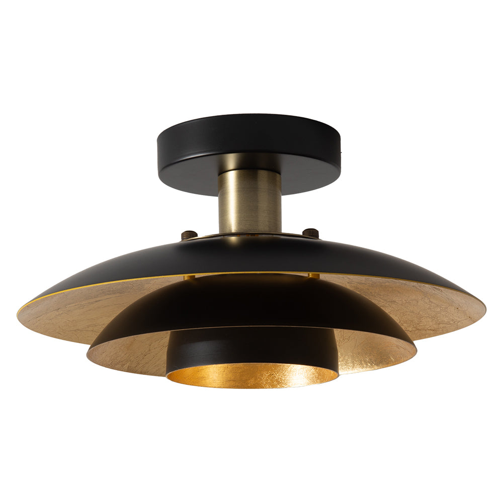 Nova Of CA - Rancho Mirage Flush Mount Ceiling Light Matte Black