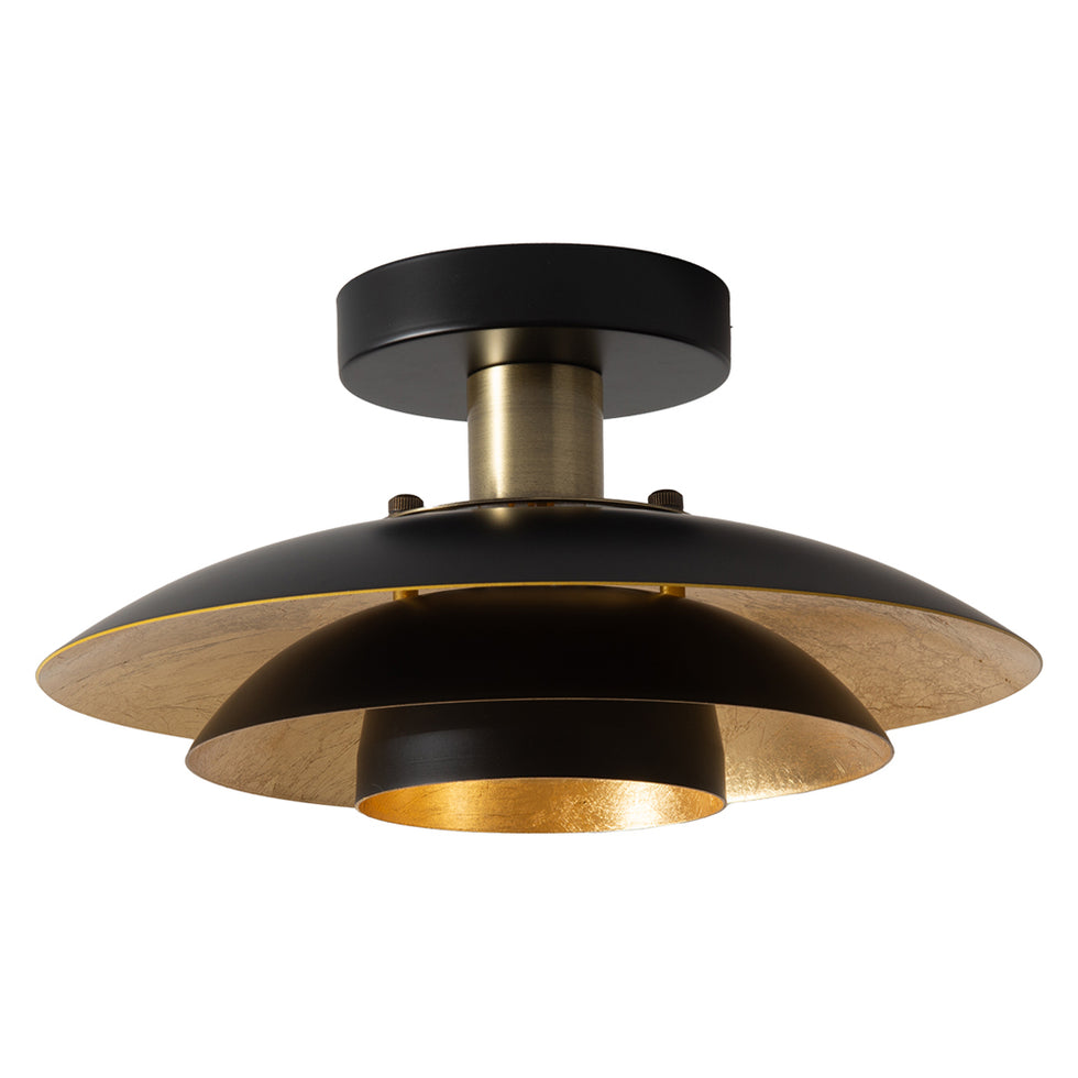 Nova Of CA - Rancho Mirage Flush Mount Ceiling Light Matte Black