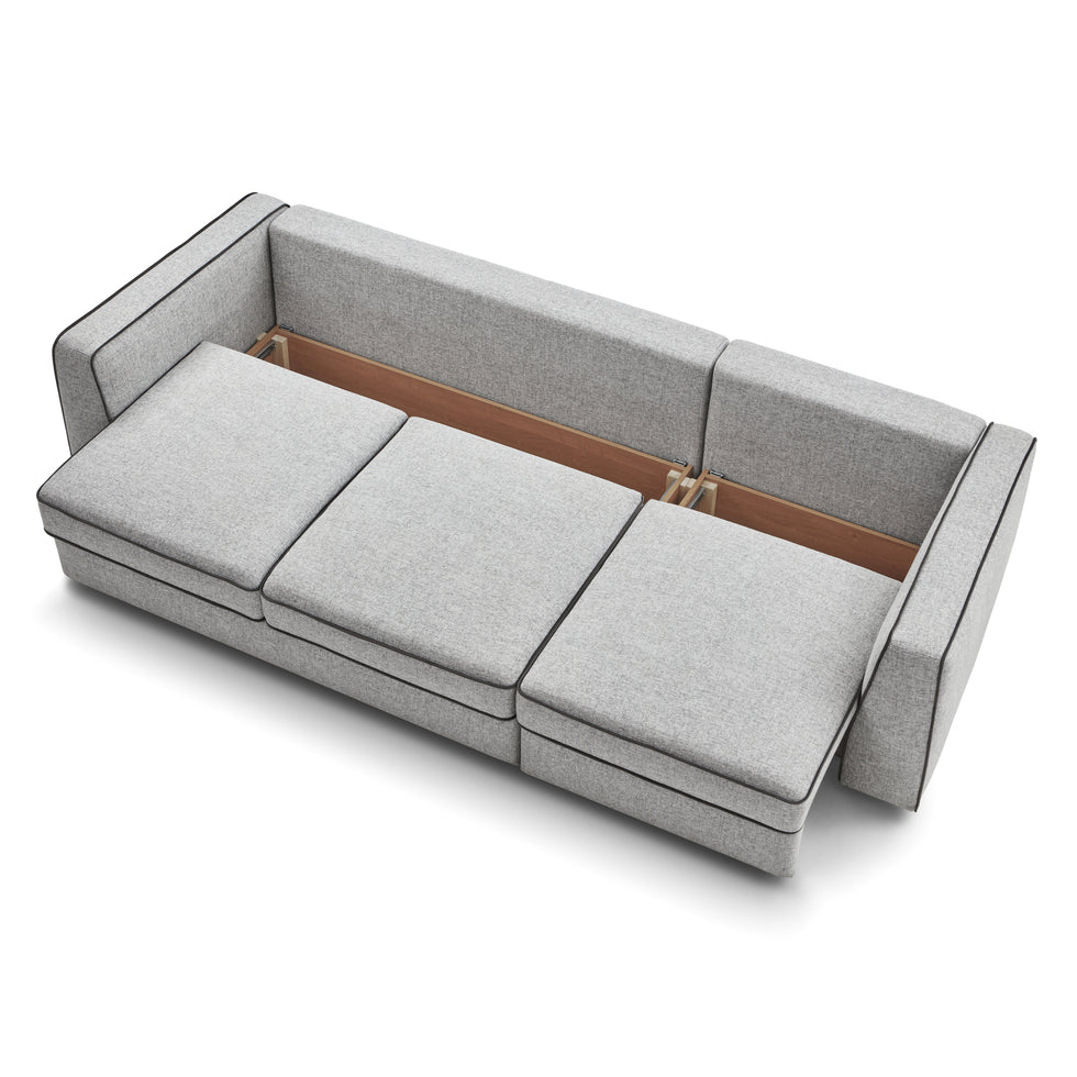 ROSHE - Cartier Straight 3-Seater Sofa