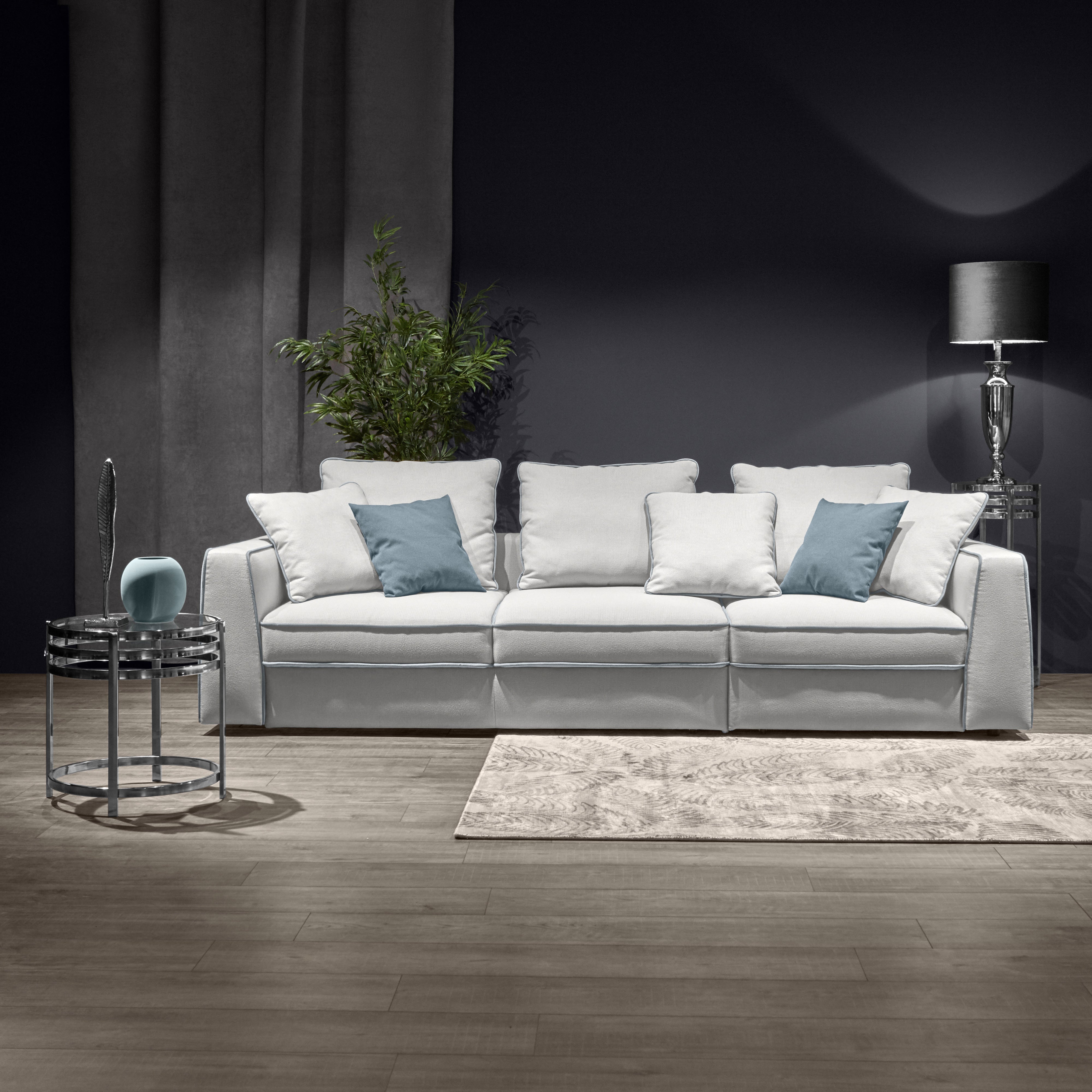 ROSHE - Cartier Straight 3-Seater Sofa
