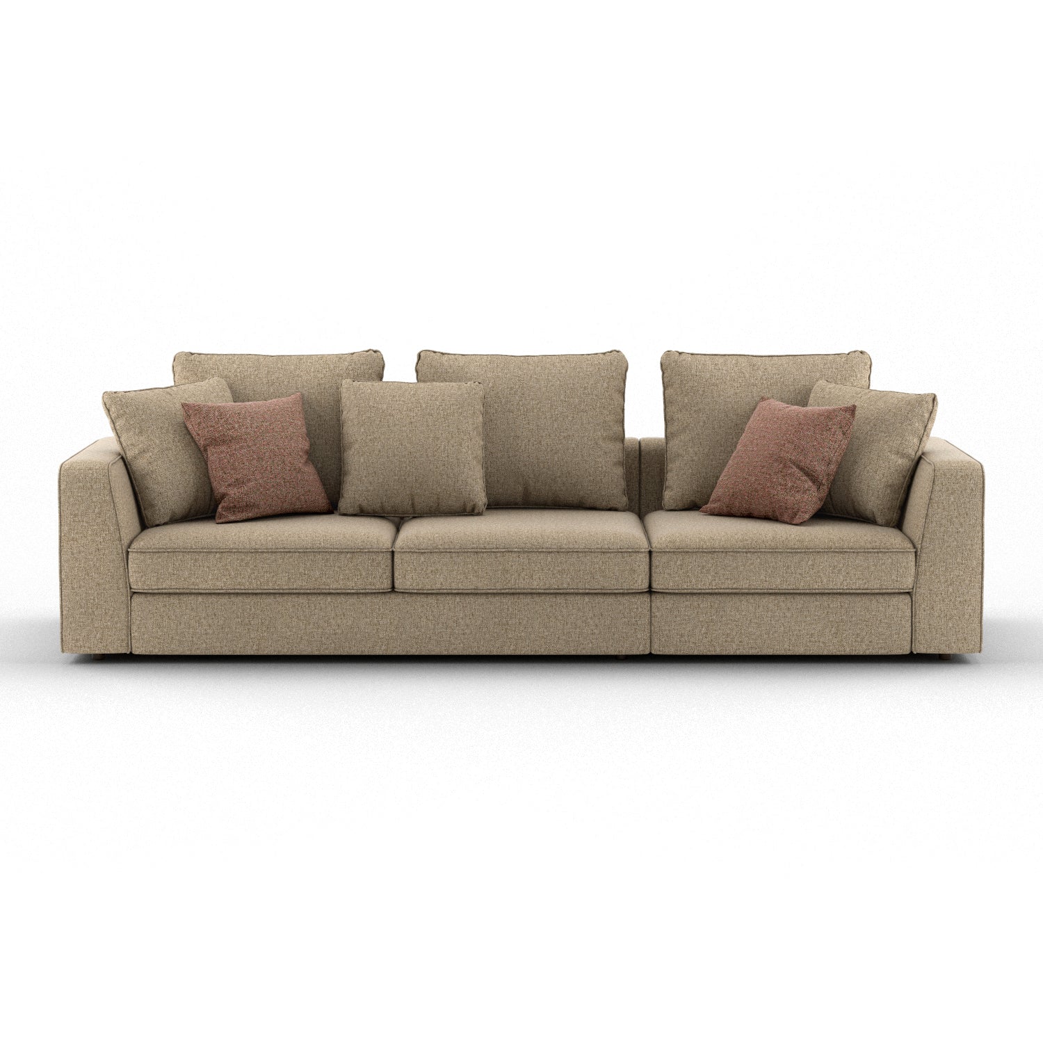 ROSHE - Cartier Straight 3-Seater Sofa