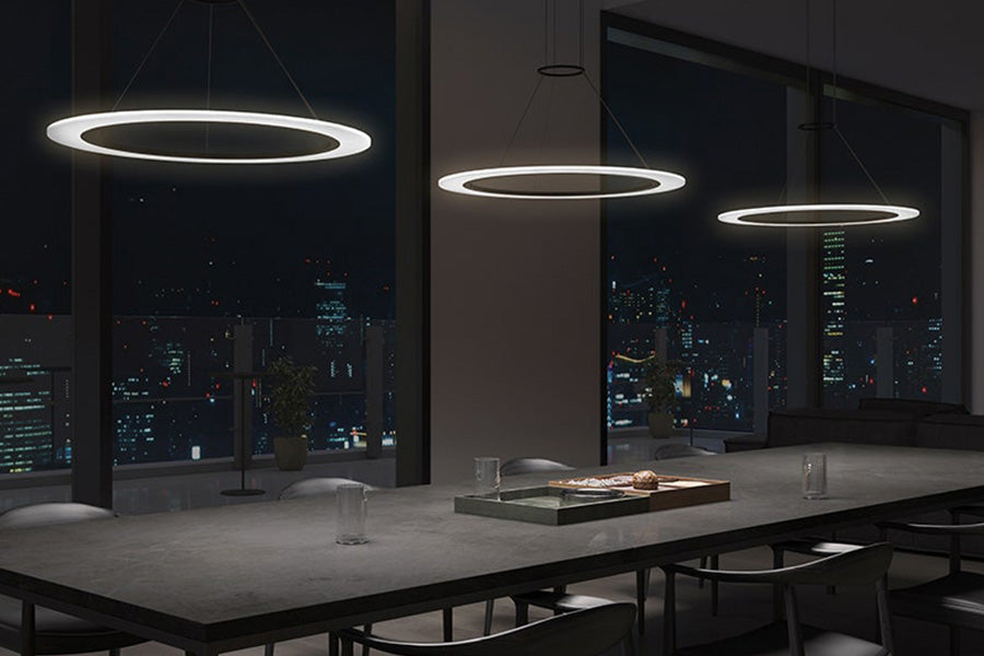Sonneman - Arctic Rings Single LED Pendant