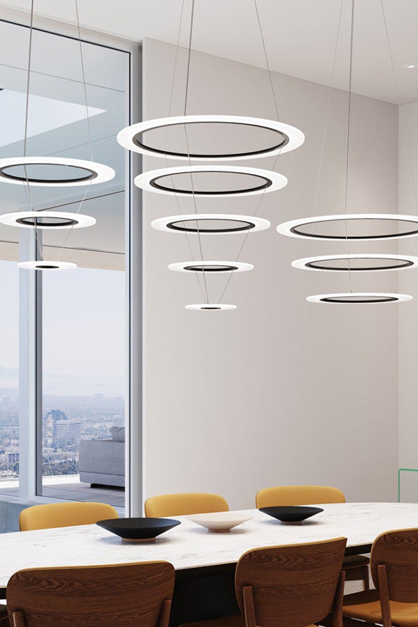Sonneman - Arctic Rings LED Chandelier