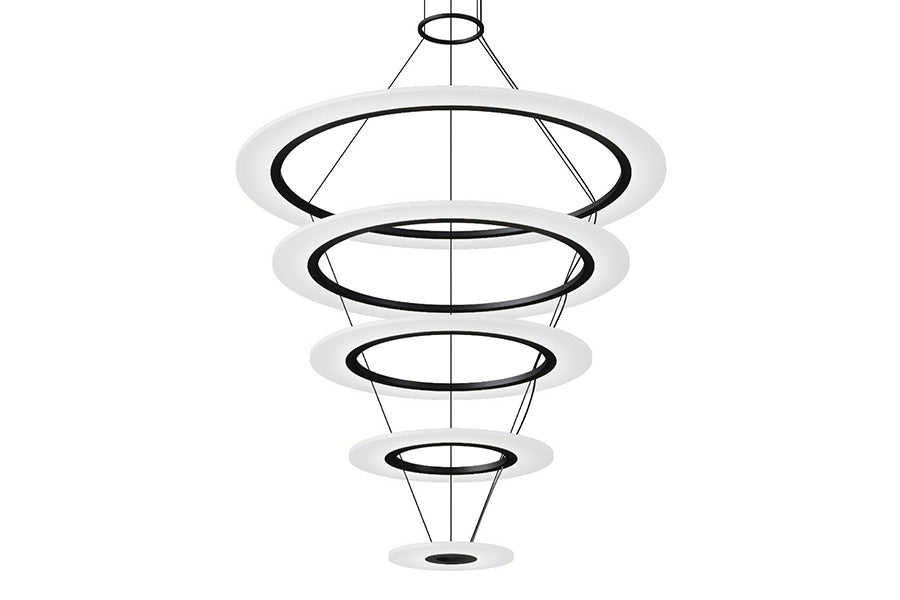 Sonneman - Arctic Rings LED Chandelier