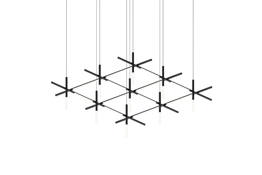 Sonneman - Labyrinth Square Chandelier