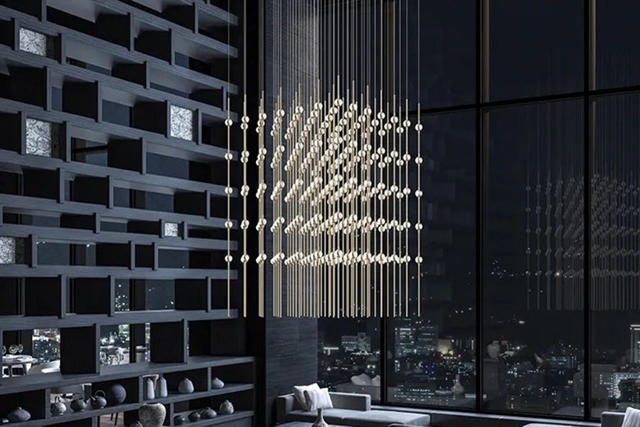Sonneman - Constellation Cosmic Cube Chandelier