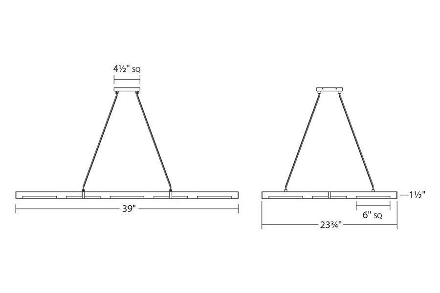 Sonneman - Panels LED Pendant
