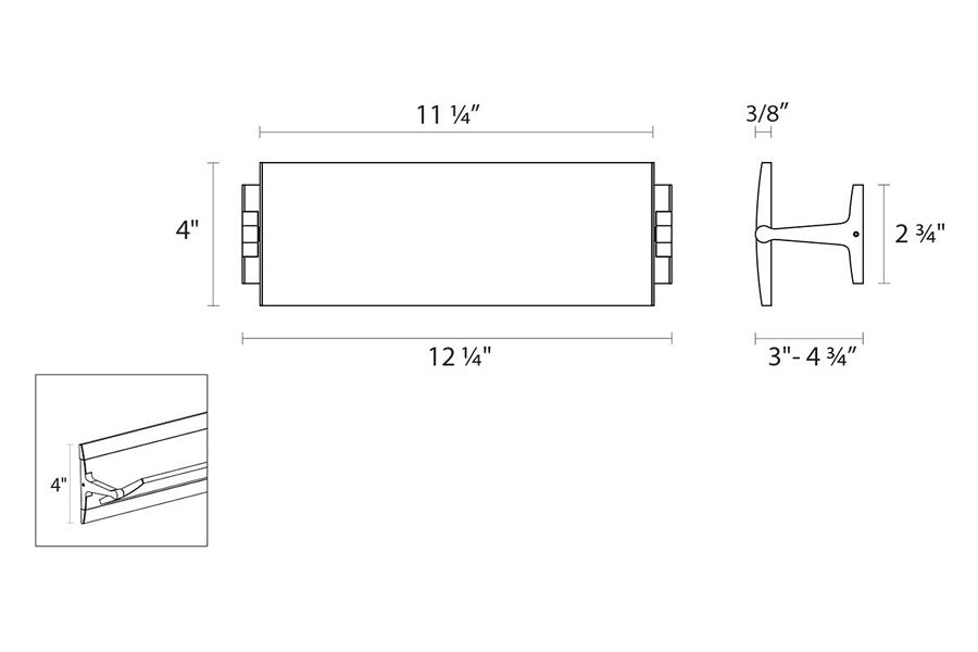 Sonneman - Aileron LED Sconce
