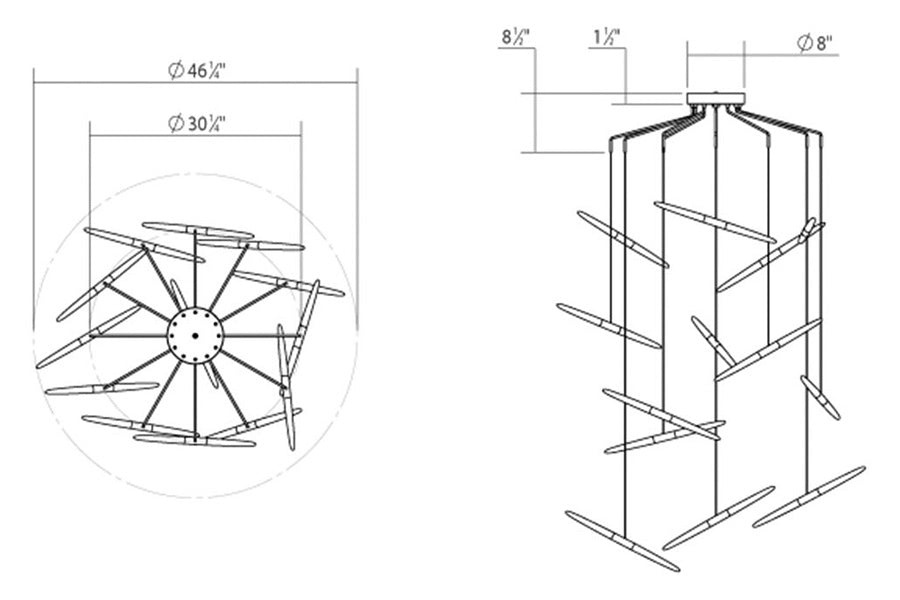 Sonneman - Ballet LED Chandelier