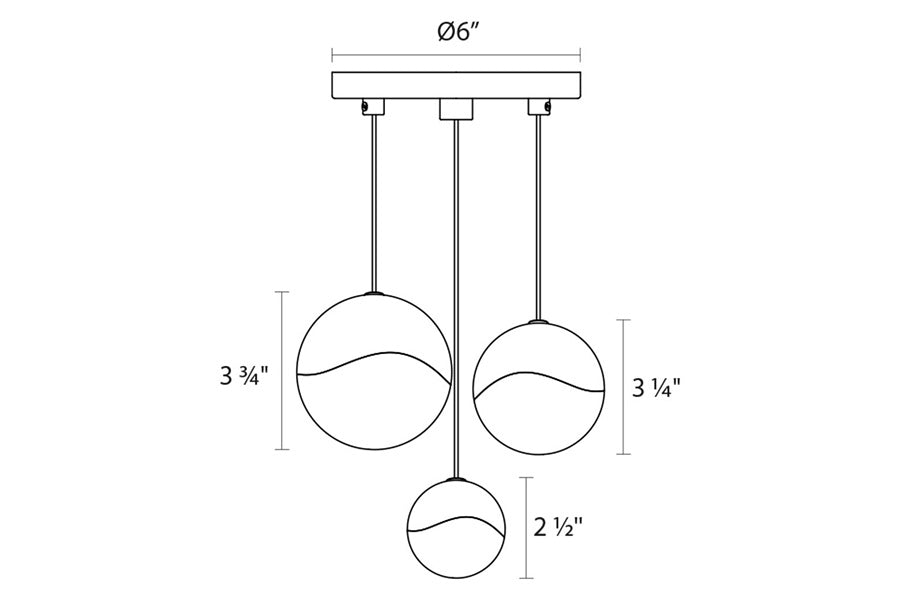 Sonneman - Grapes LED Chandelier