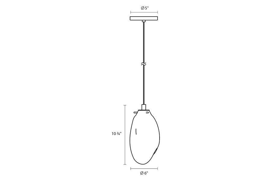 Sonneman - Liquid LED Single Pendant