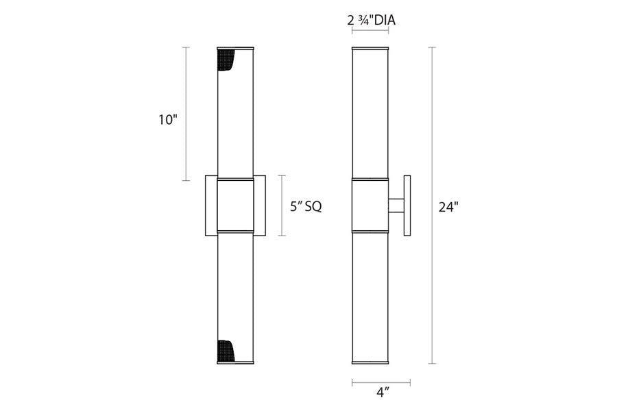 Sonneman - Urban Edge Sconce