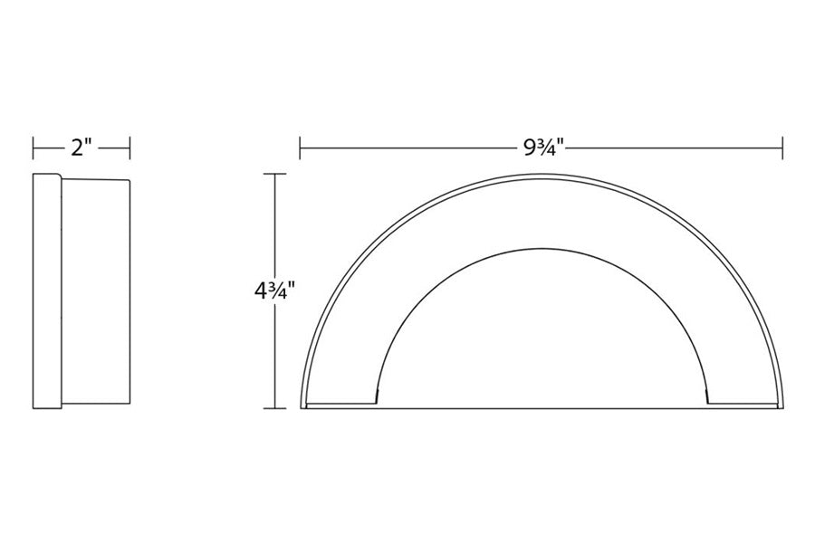 Sonneman - Crest LED Sconce
