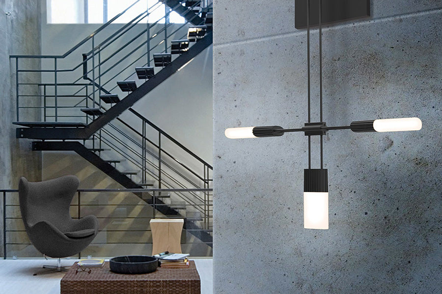 Sonneman - Suspenders Standard Single Sconce with Etched Chiclet Cluster Luminaire