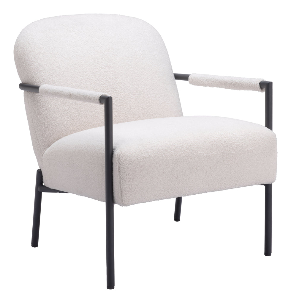 ZUO - Chicago Accent Chair in Ivory