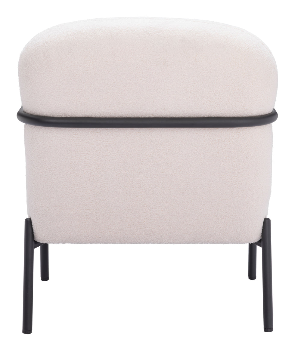 ZUO - Chicago Accent Chair in Ivory