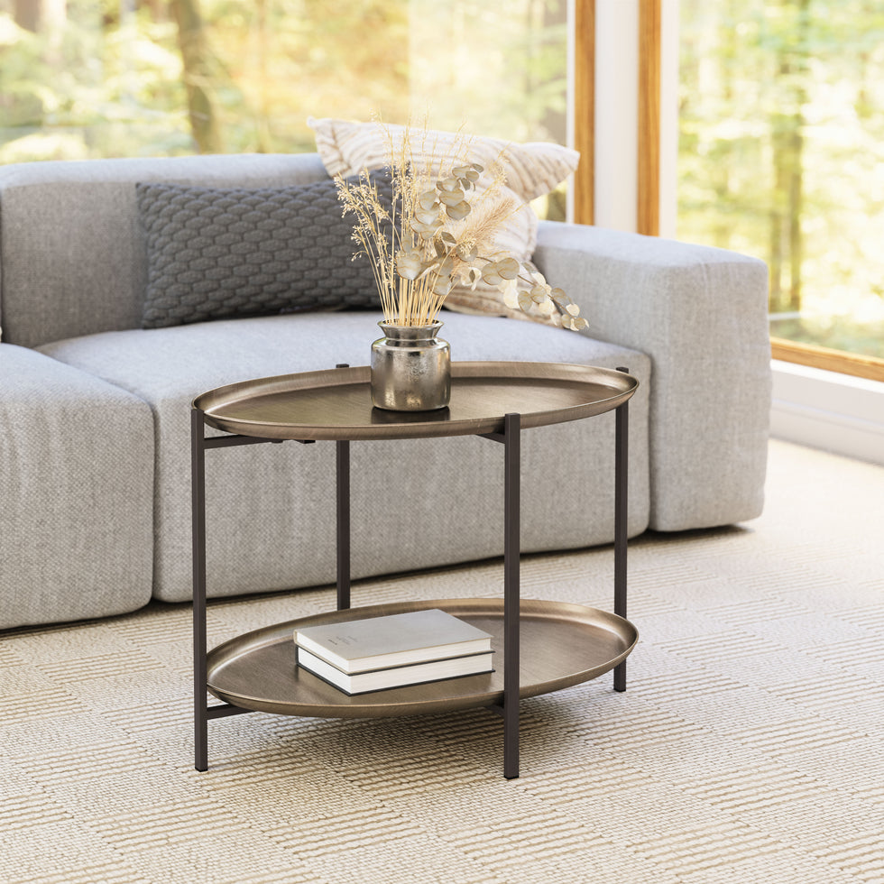 ZUO - Bronson Coffee Table in Bronze