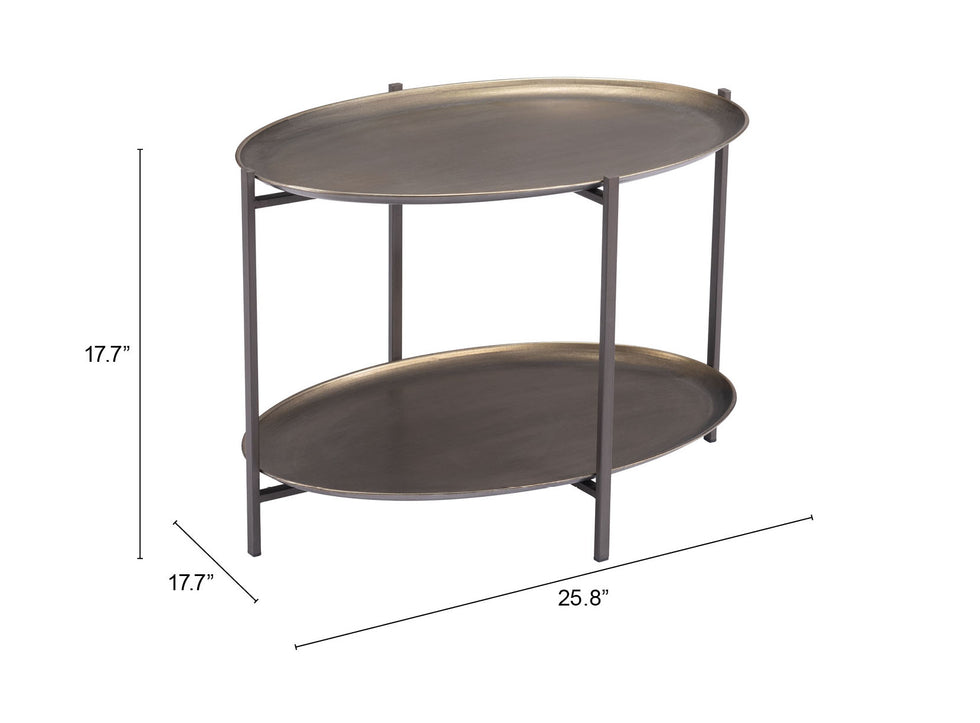ZUO - Bronson Coffee Table in Bronze