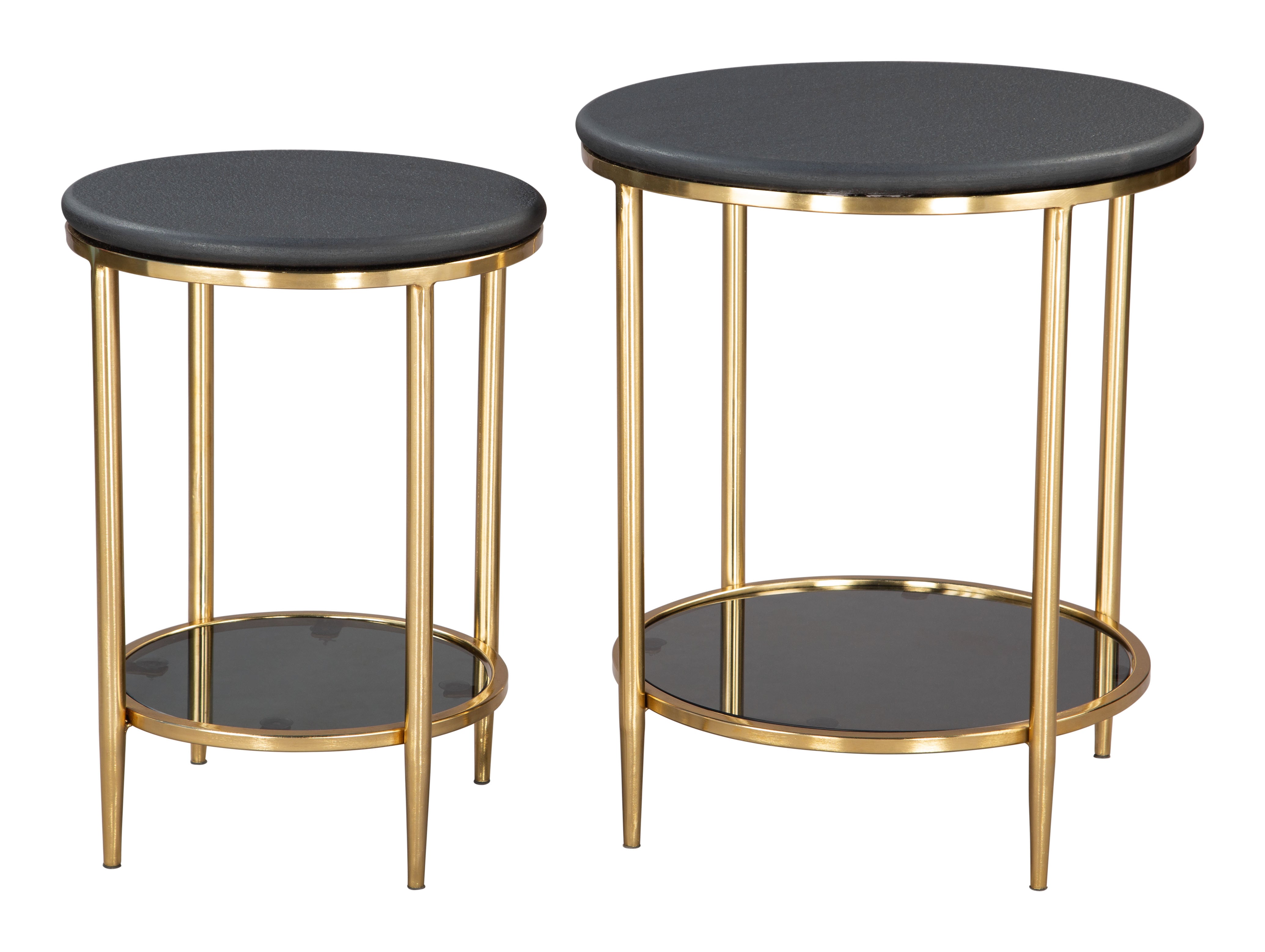 ZUO - Koper Coffee Table Set (2-Piece) in Black