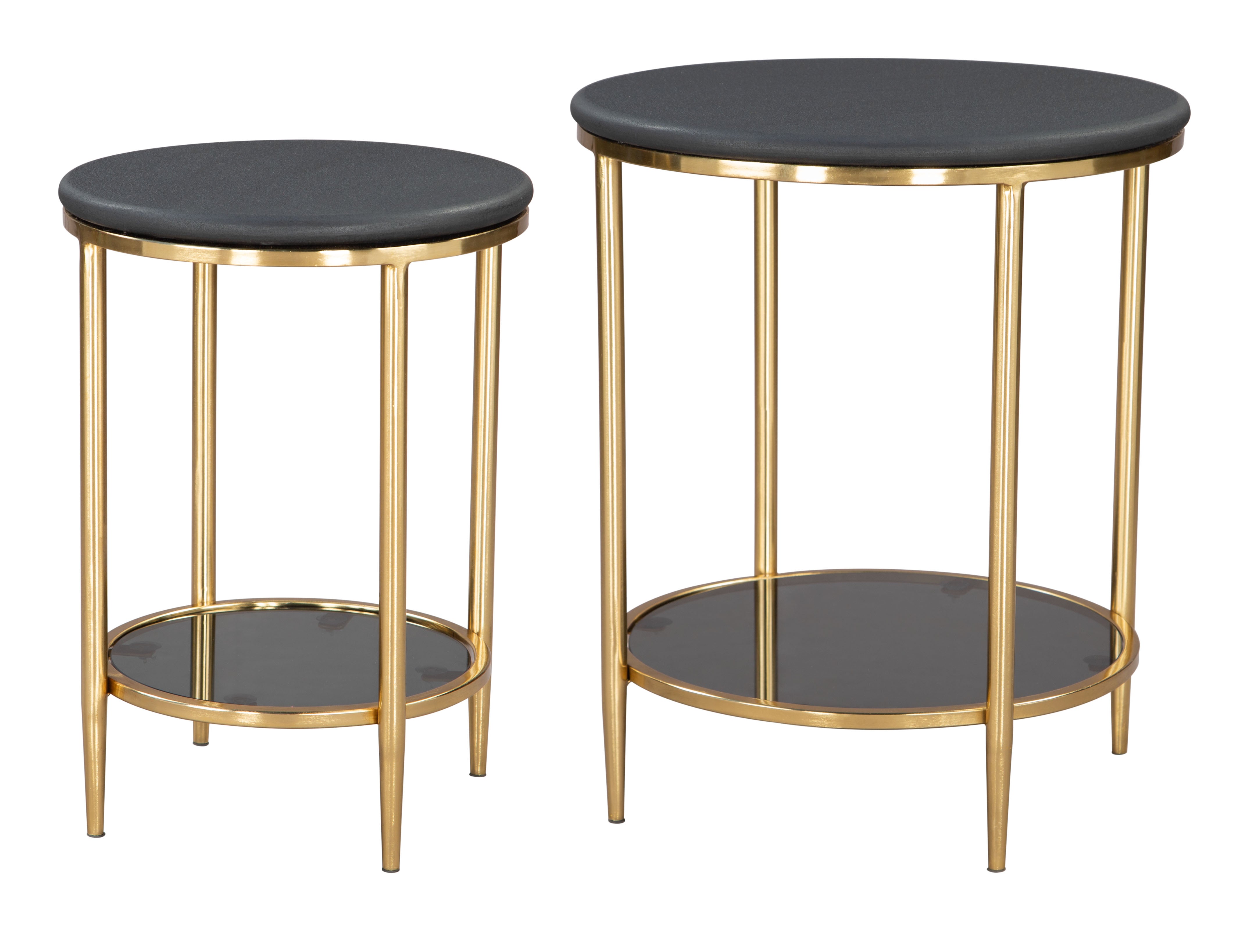 ZUO - Koper Coffee Table Set (2-Piece) in Black