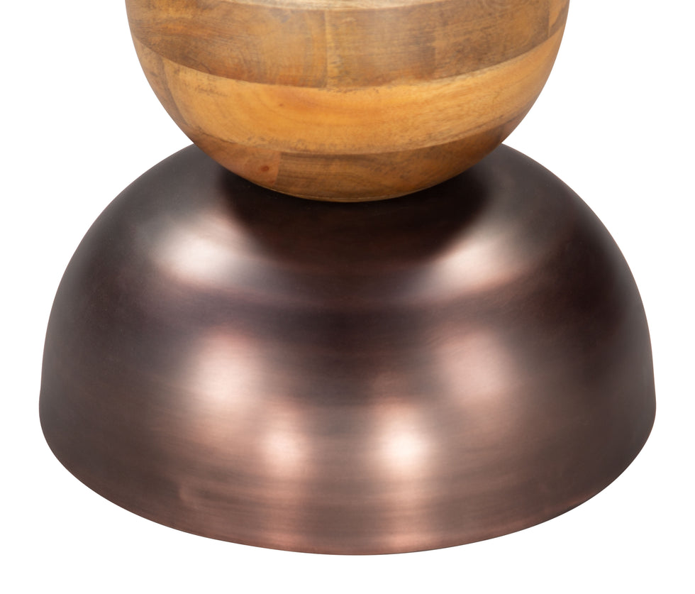 ZUO - Tripoli Side Table in Bronze
