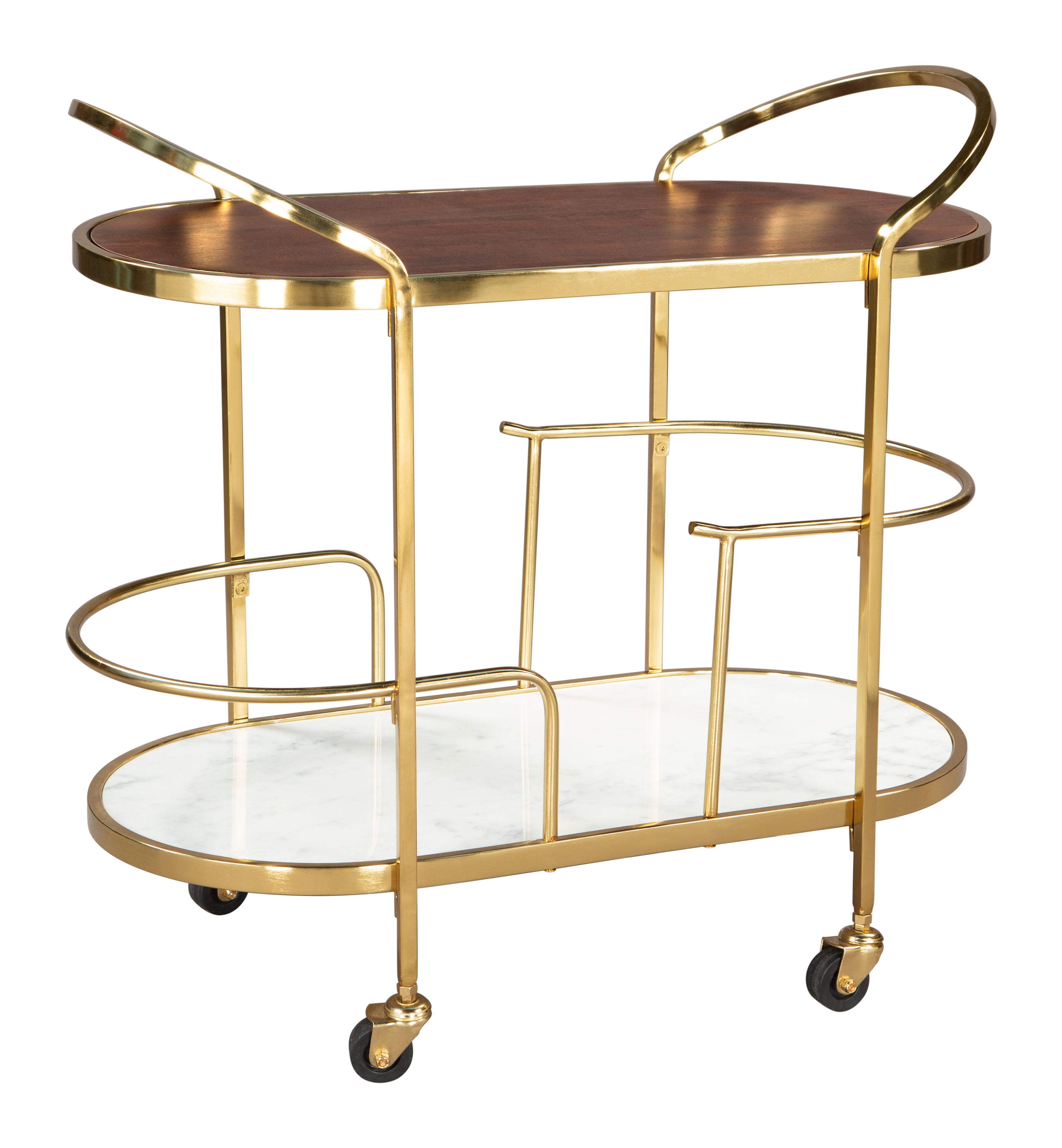 ZUO - Antalya Bar Cart in Multi-Color