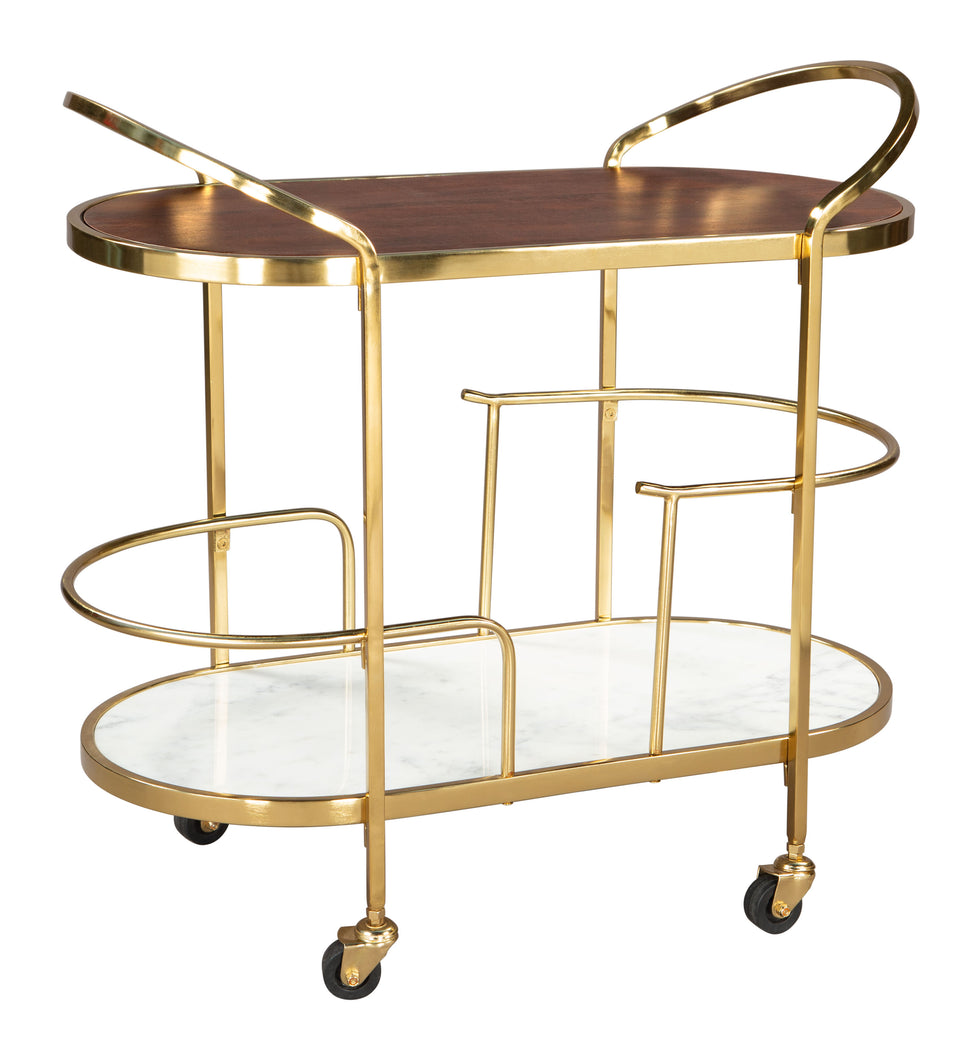 ZUO - Antalya Bar Cart in Multi-Color