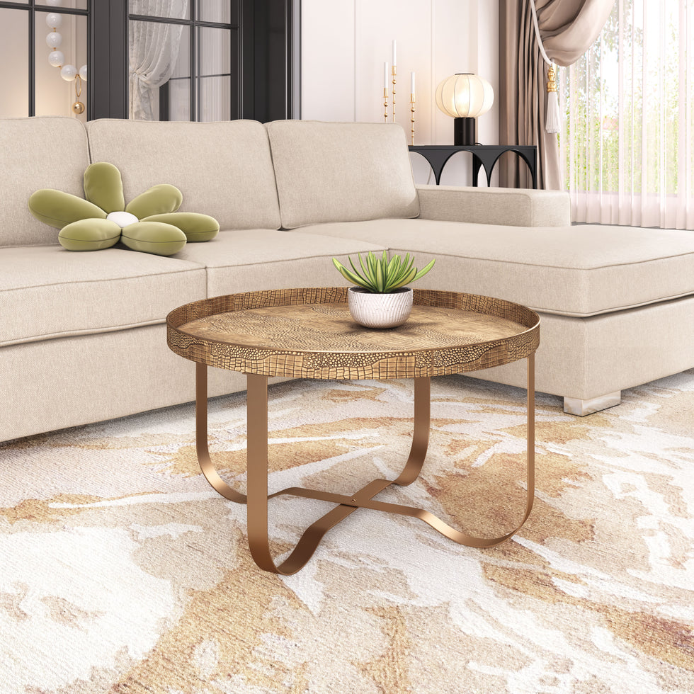 ZUO - Vannes Coffee Table in Brass