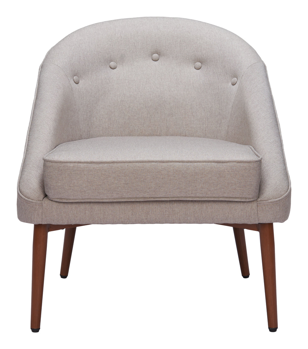 ZUO - Carter Accent Chair in Gray