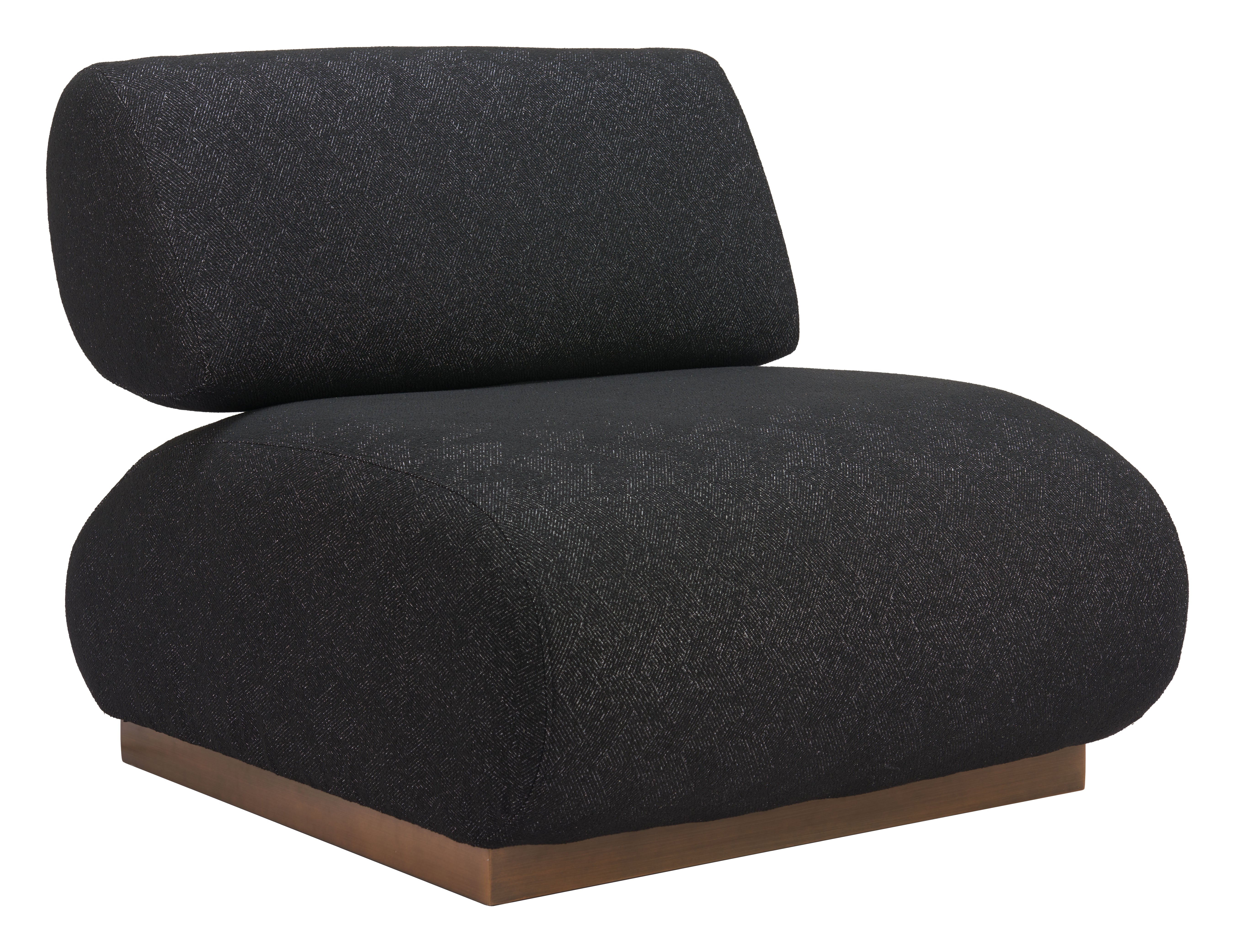 ZUO - Barsa Accent Chair in Black