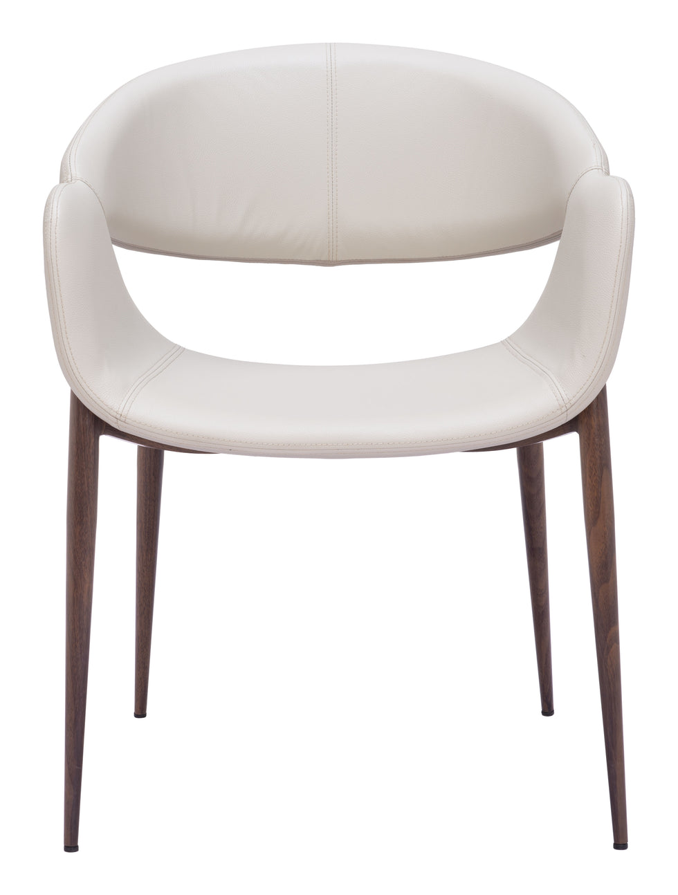 ZUO - Limay Dining Chair (Set of 2) in Beige/Walnut