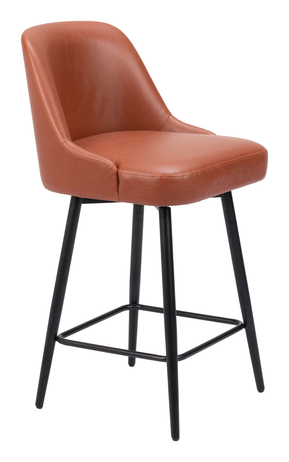 ZUO - Keppel Swivel Counter Stool