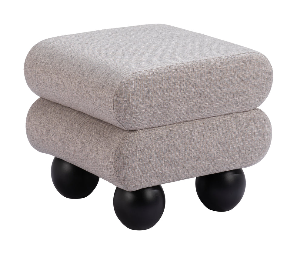 ZUO - Davao Ottoman in Gray