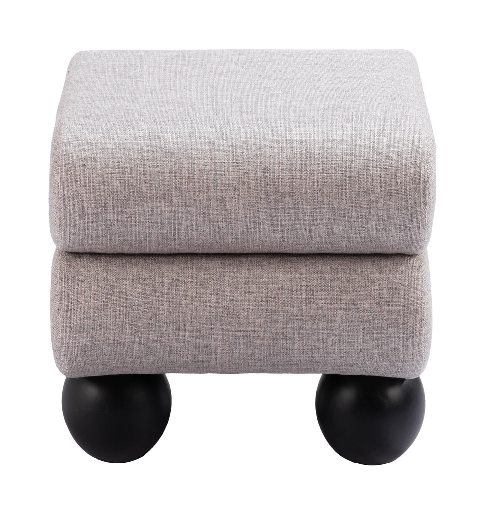 ZUO - Davao Ottoman in Gray
