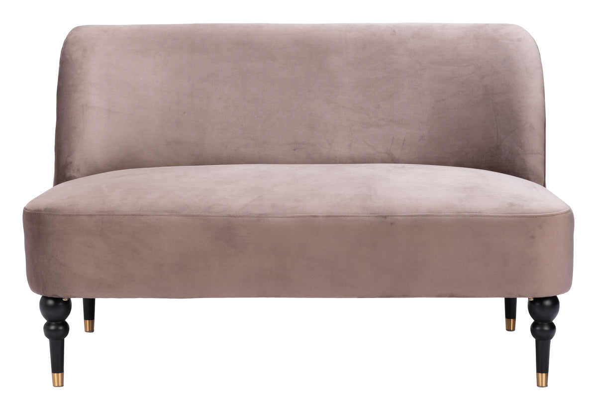 ZUO - Bintulu Loveseat in Taupe