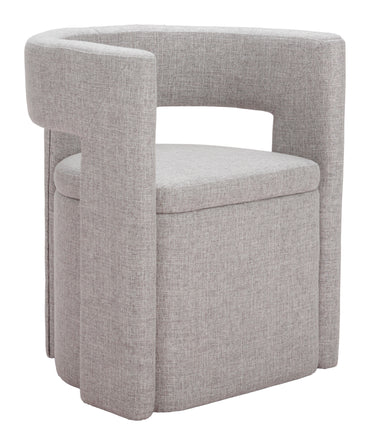 ZUO - Papua Dining Chair in Gray