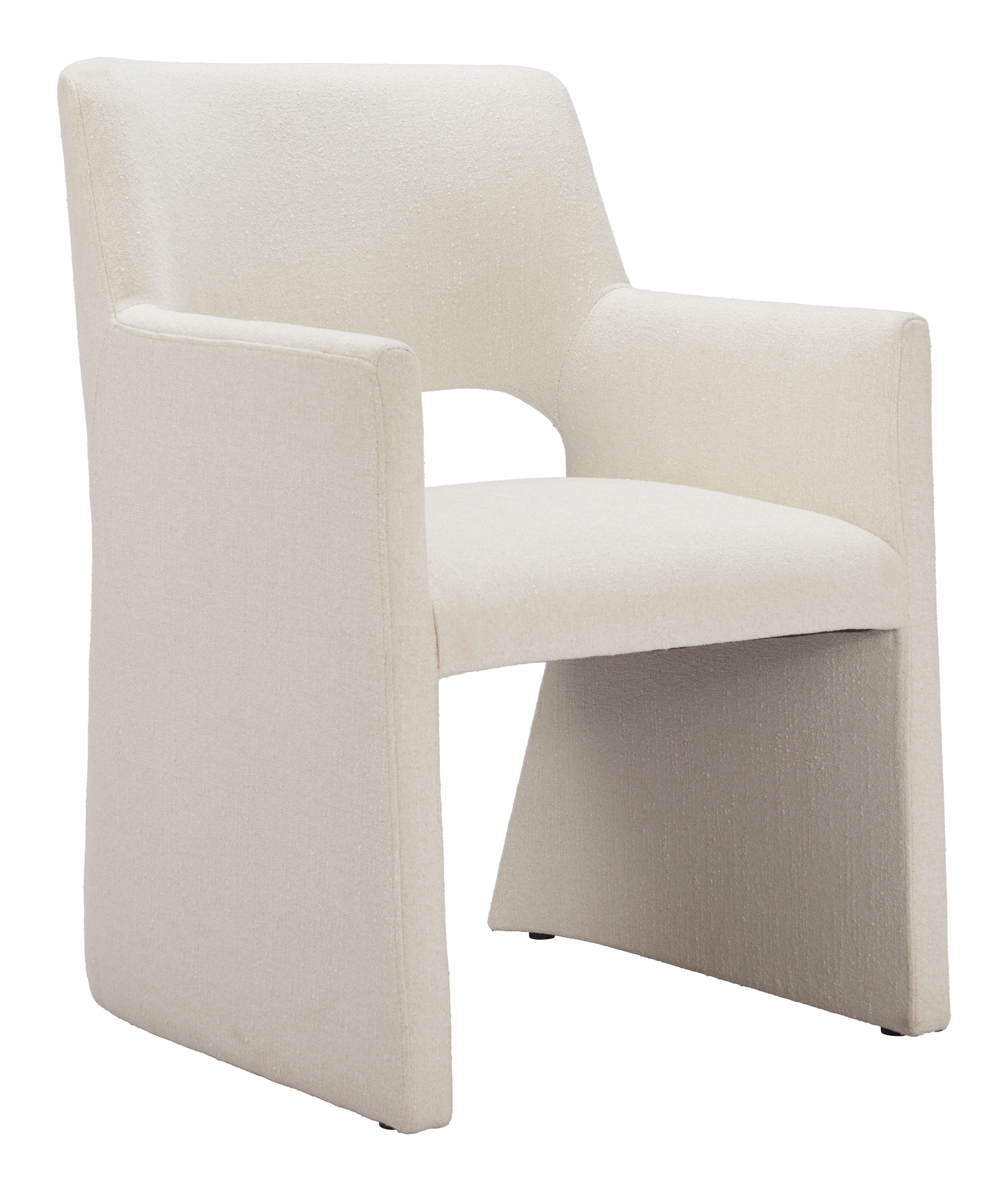ZUO - Minet Dining Chair in Linen White