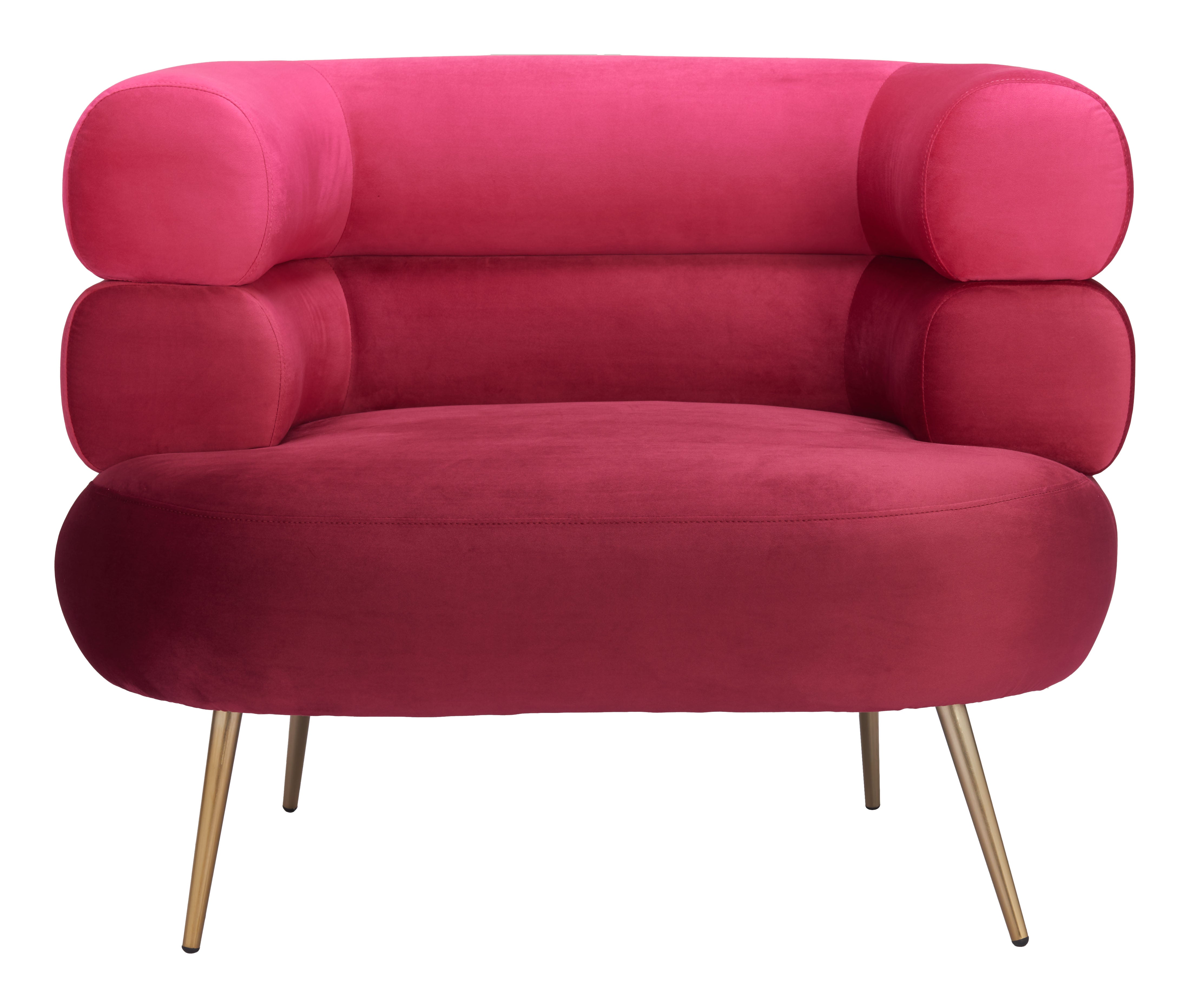 ZUO - Arish Accent Chair in Red