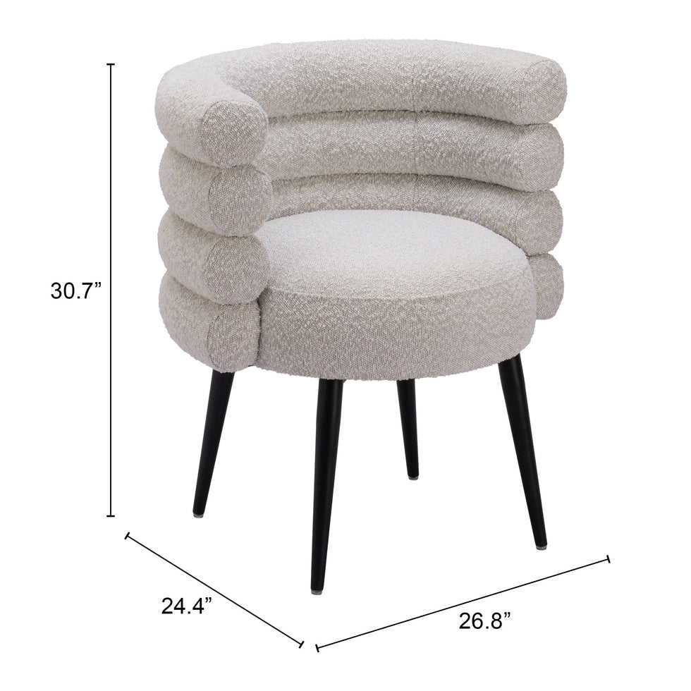 ZUO - Grena Dining Chair in Misty Gray