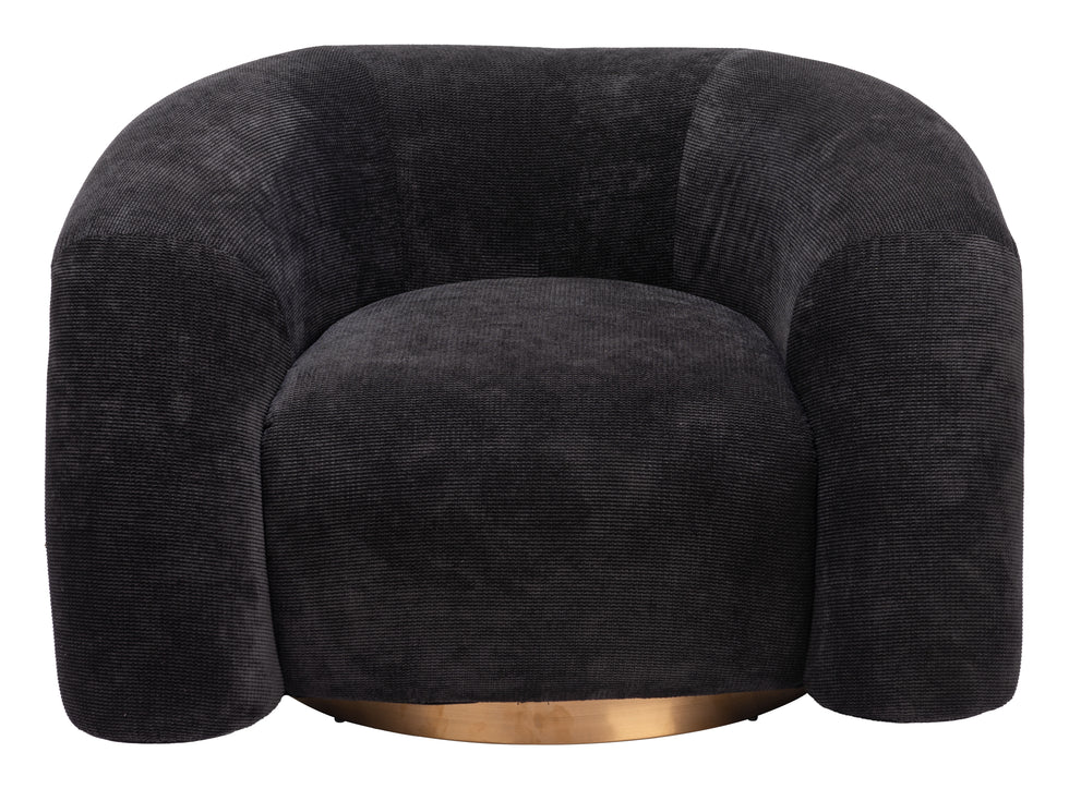 ZUO - Havn Accent Chair in Black