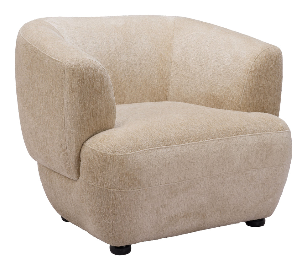 ZUO - Bekker Accent Chair in Golden Beige