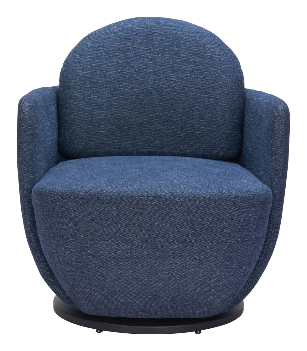 ZUO - Bant Swivel Chair in Blue