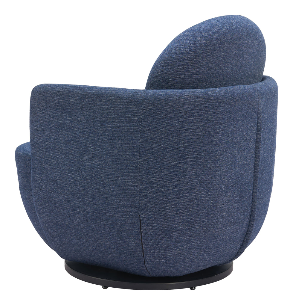 ZUO - Bant Swivel Chair in Blue