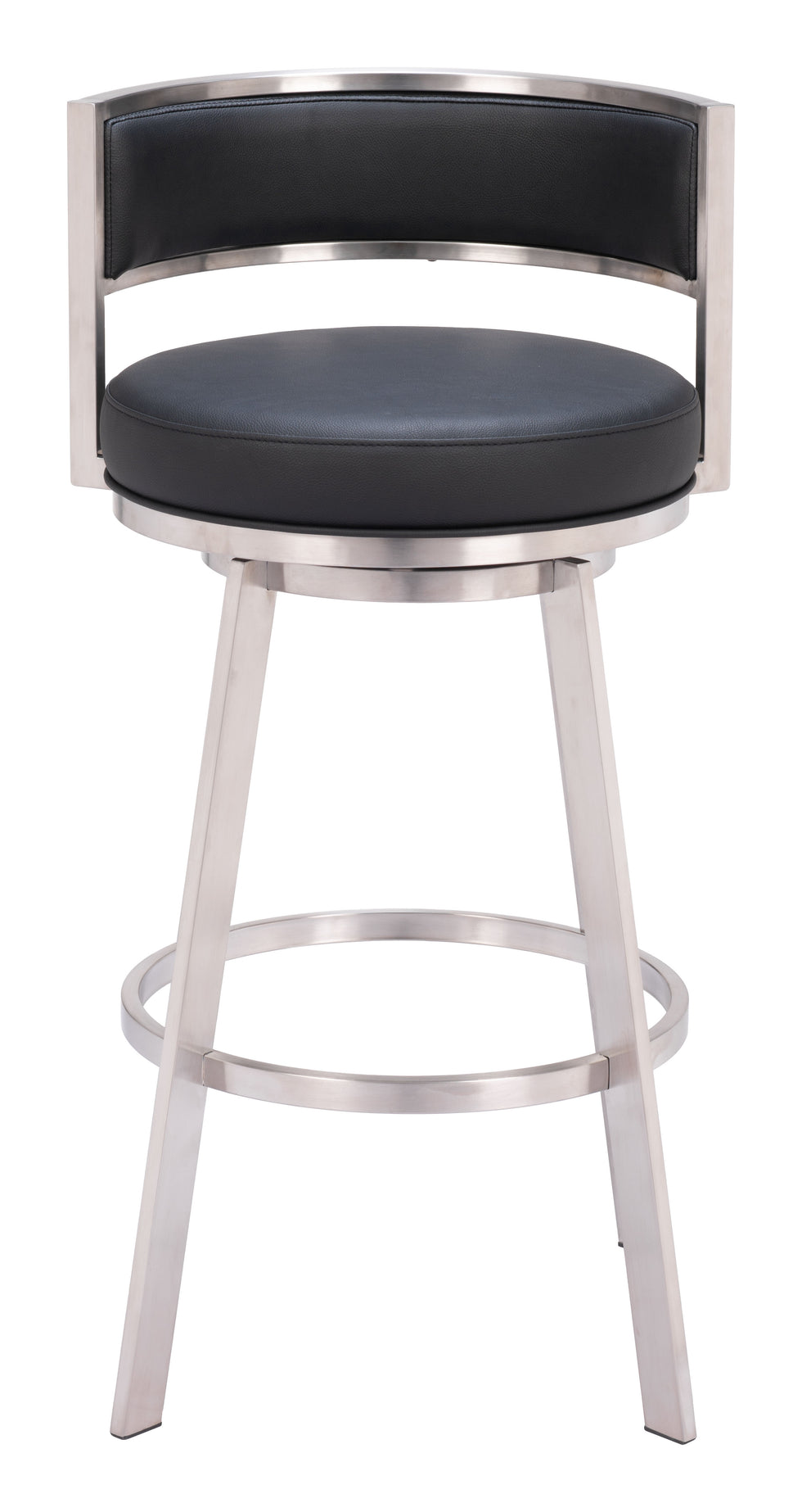 ZUO - Gimsby Swivel Barstool in Black