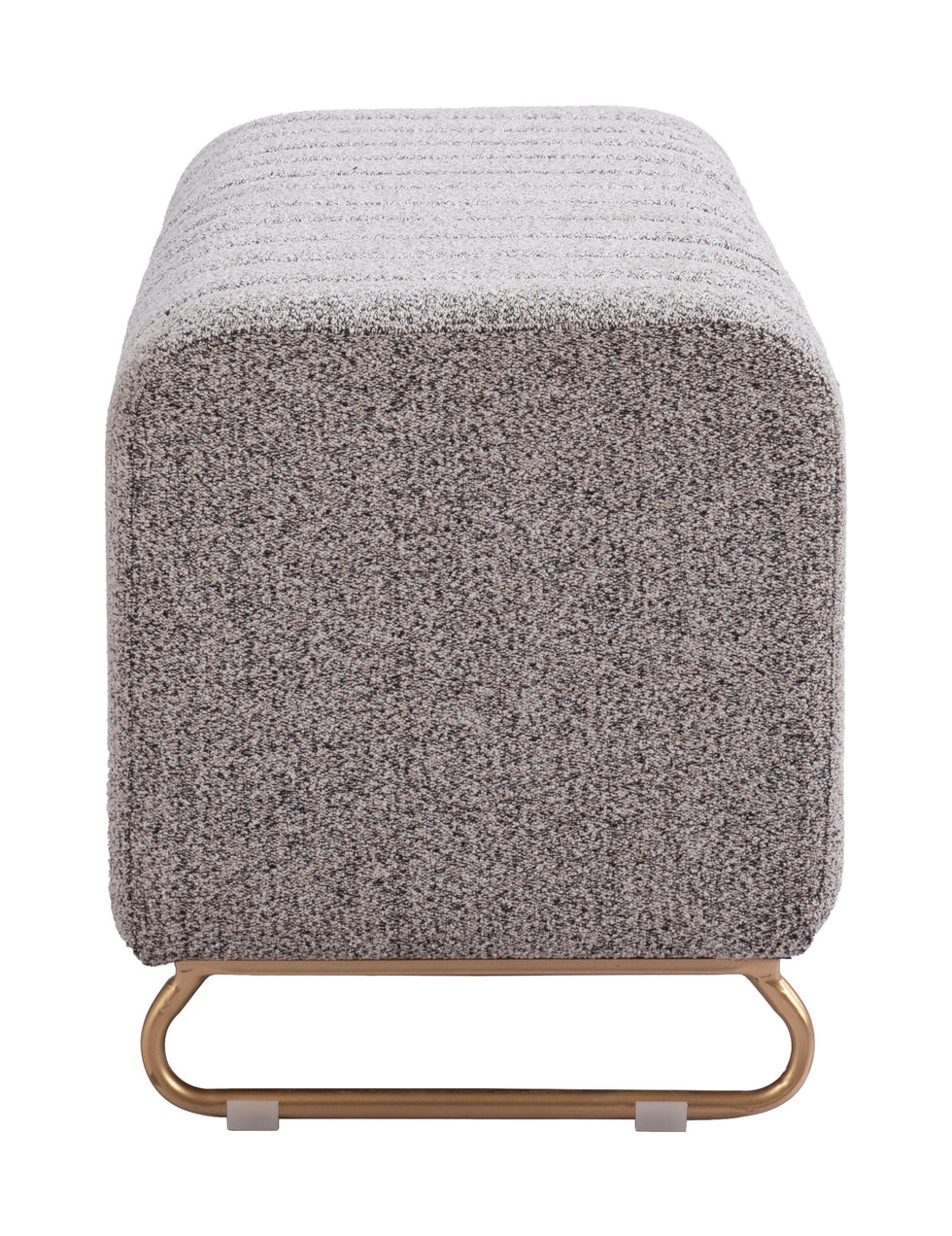 ZUO - Pender Bench in Stone Gray