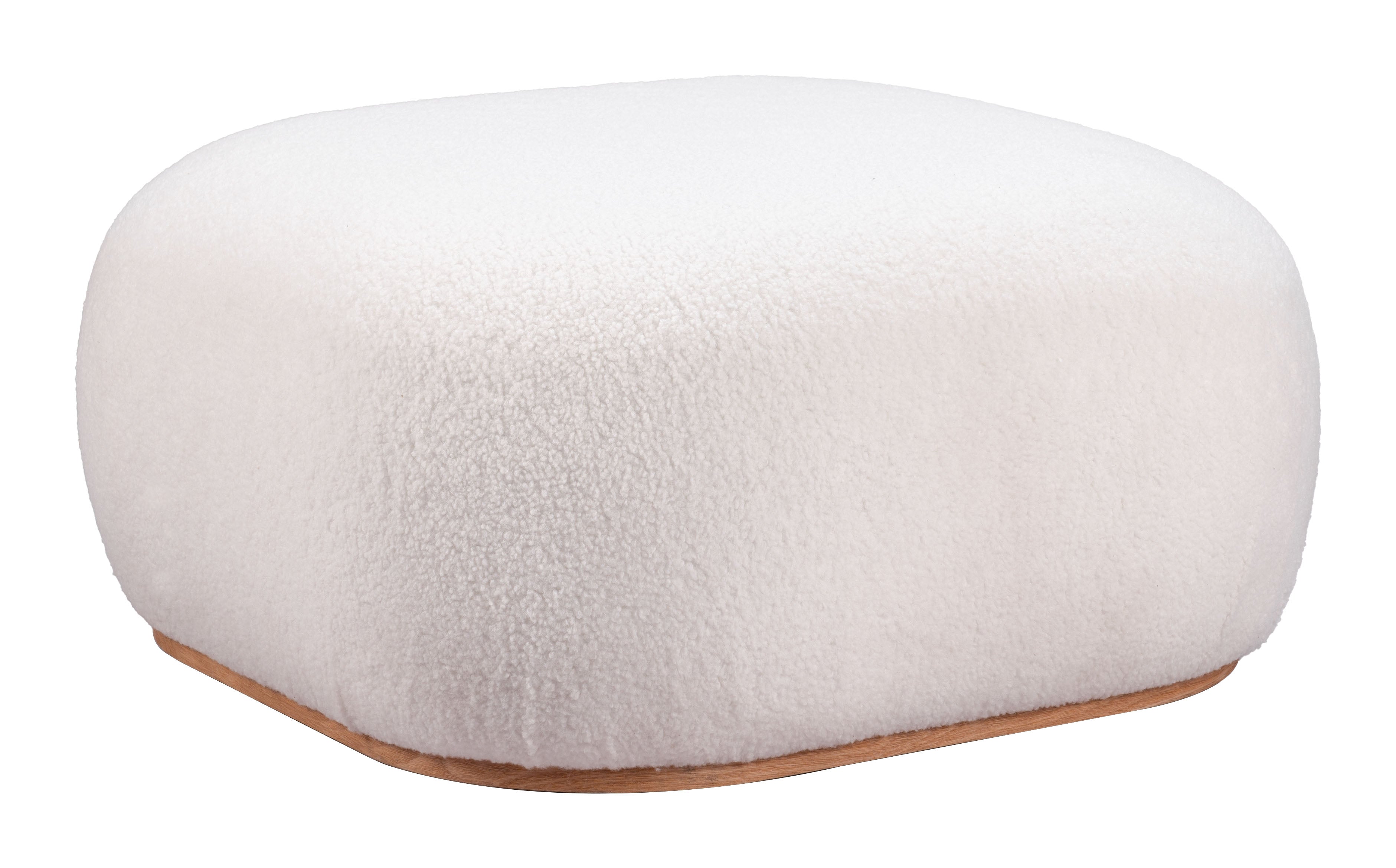 ZUO - Azua Ottoman in Cream