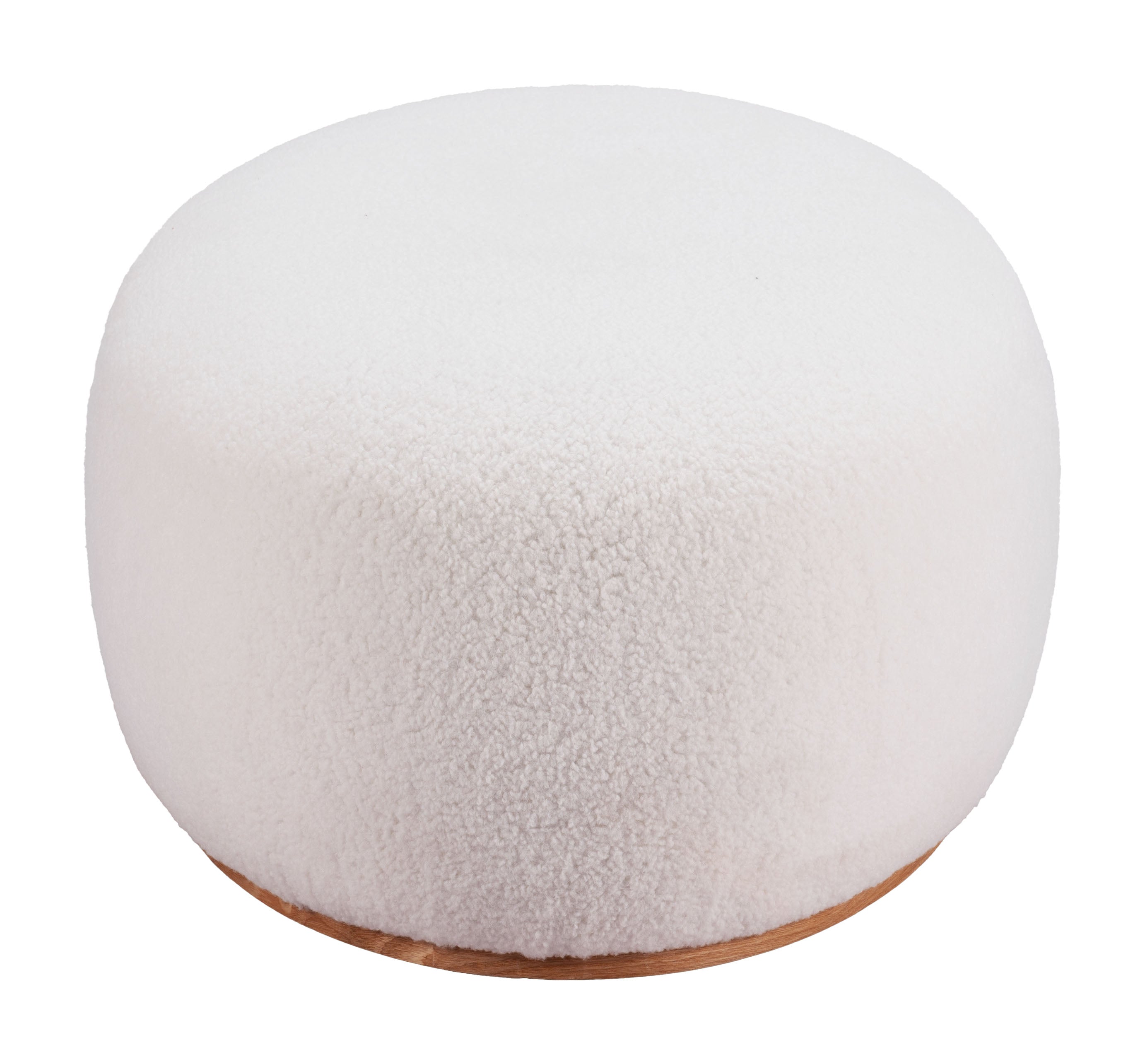 ZUO - Amber Ottoman in Cream