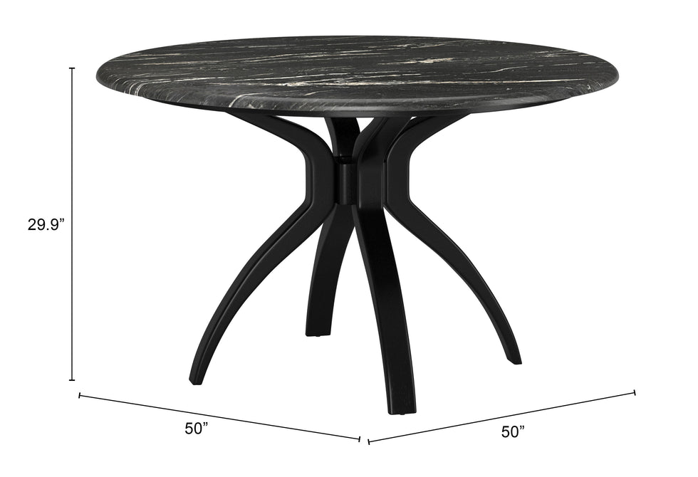 ZUO - Sumay Dining Table in Black